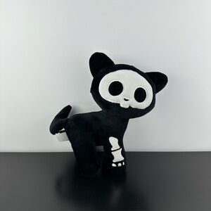 Skelanimals Kit Cat Skelcat Skeleton Kitty 8” Skelanimal Plush Stuffed Animal